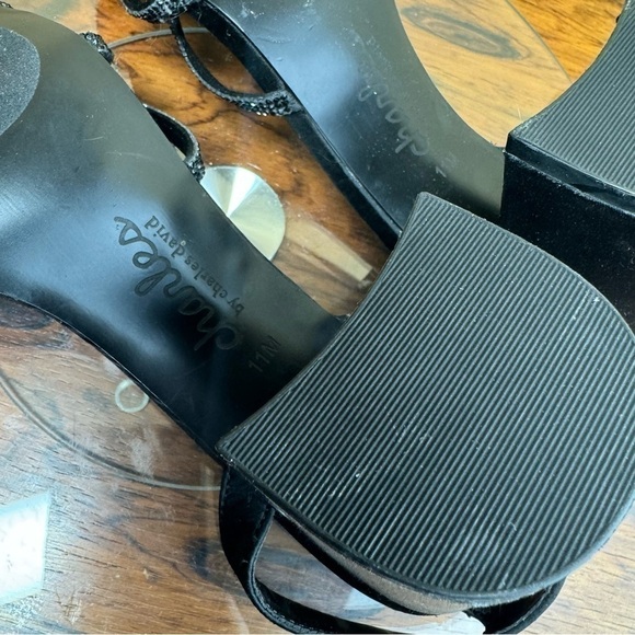 CHARLES DAVID Rheanna Heeled Sandal In Black - Picture 14 of 15